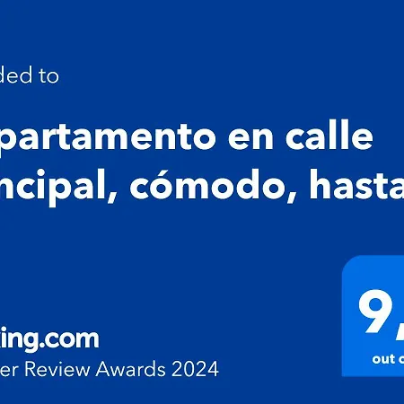 Departamento En Calle Principal, Comodo, Hasta 4.-3